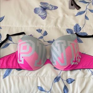 Bra from pink